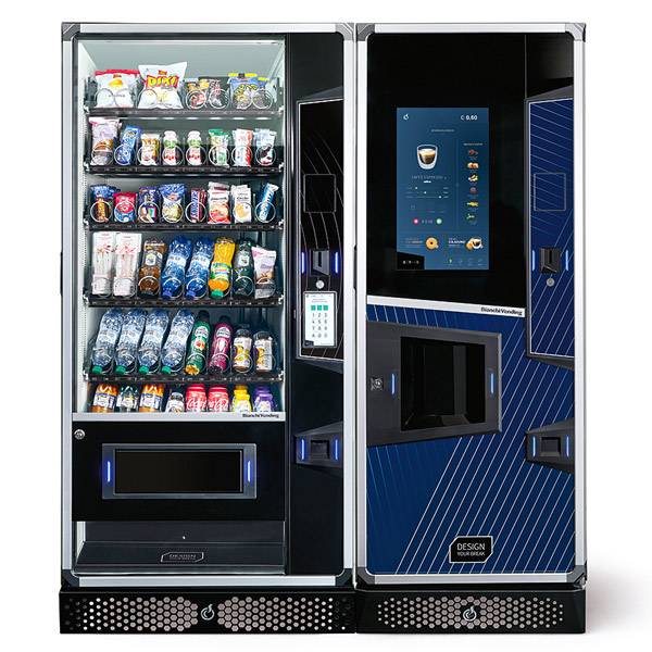 distributore automatico bevande calde fredde snack